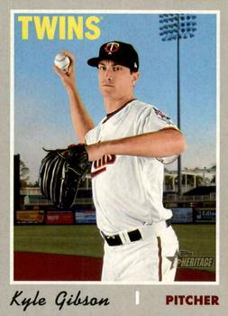 2019 Topps Heritage #661 Kyle Gibson Front