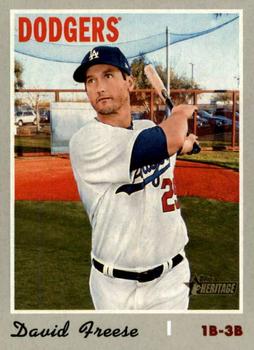 2019 Topps Heritage #691 David Freese Front