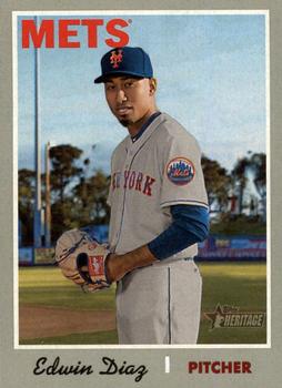 2019 Topps Heritage #451 Edwin Diaz Front