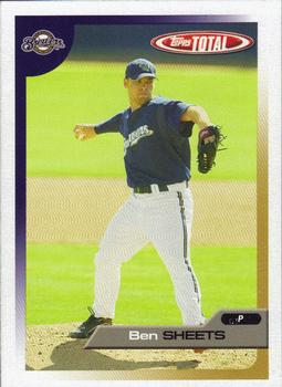 2005 Topps Total #106 Ben Sheets Front