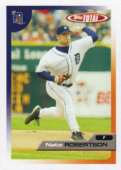 2005 Topps Total #131 Nate Robertson Front