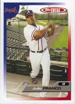 2005 Topps Total #132 Julio Franco Front