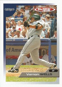 2005 Topps Total #180 Vernon Wells Front