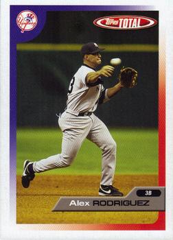 2005 Topps Total #250 Alex Rodriguez Front