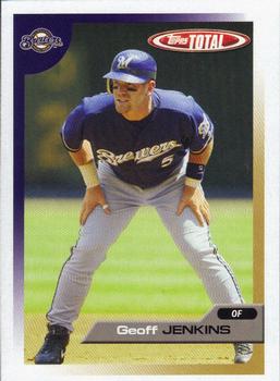 2005 Topps Total #35 Geoff Jenkins Front