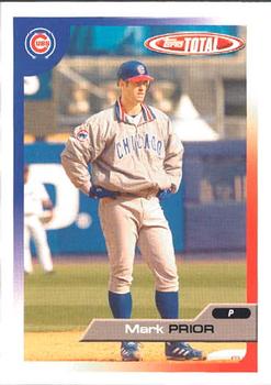2005 Topps Total #40 Mark Prior Front