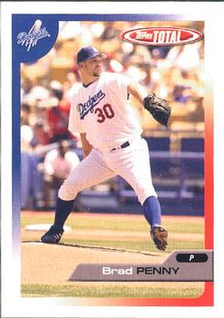 2005 Topps Total #72 Brad Penny Front