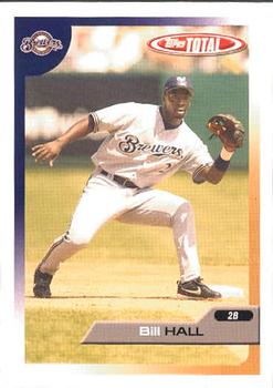 2005 Topps Total #79 Bill Hall Front