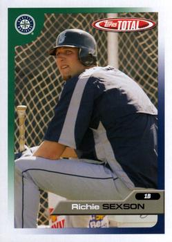 2005 Topps Total #105 Richie Sexson Front