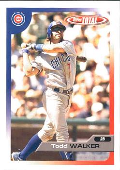 2005 Topps Total #157 Todd Walker Front