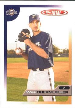 2005 Topps Total #268 Wes Obermueller Front