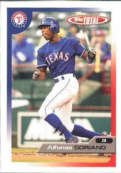 2005 Topps Total #400 Alfonso Soriano Front