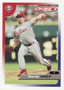 2005 Topps Total #423 Randy Wolf Front