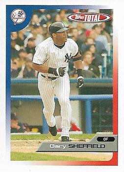 2005 Topps Total #440 Gary Sheffield Front