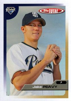 2005 Topps Total #475 Jake Peavy Front