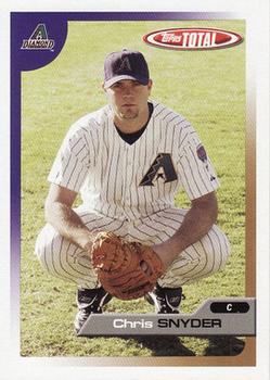 2005 Topps Total #552 Chris Snyder Front