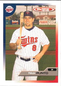 2005 Topps Total #575 Nick Punto Front