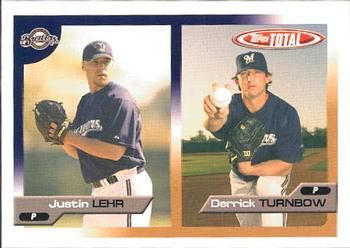 2005 Topps Total #580 Justin Lehr / Derrick Turnbow Front
