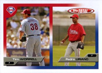 2005 Topps Total #592 Tim Worrell / Pedro Liriano Front