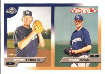 2005 Topps Total #626 Tommy Phelps / Matt Wise Front