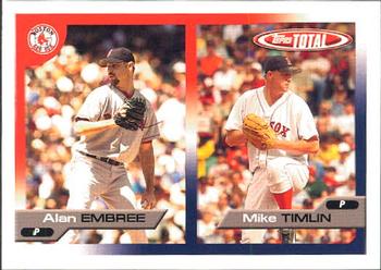 2005 Topps Total #665 Alan Embree / Mike Timlin Front