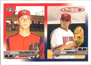 2005 Topps Total #692 Clint Everts / Bill Bray Front