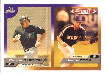2005 Topps Total #696 Carlos Quentin / Jesus Cota Front
