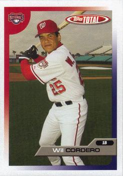 2005 Topps Total #561 Wil Cordero Front