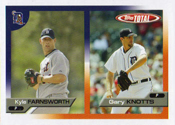 2005 Topps Total #647 Kyle Farnsworth / Gary Knotts Front