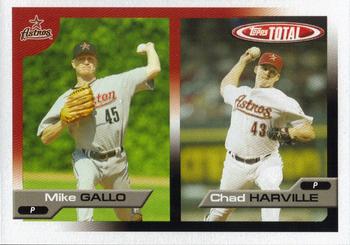 2005 Topps Total #686 Mike Gallo / Chad Harville Front