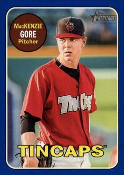 2018 Topps Heritage Minor League - Blue #103 MacKenzie Gore Front