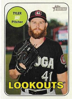 2018 Topps Heritage Minor League - Glossy #34 Tyler Jay Front