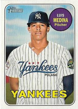 2018 Topps Heritage Minor League - Glossy #60 Luis Medina Front