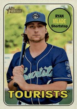 2018 Topps Heritage Minor League - Glossy #161 Ryan Vilade Front