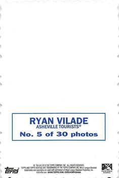 2018 Topps Heritage Minor League - 1969 Deckle #5 Ryan Vilade Back