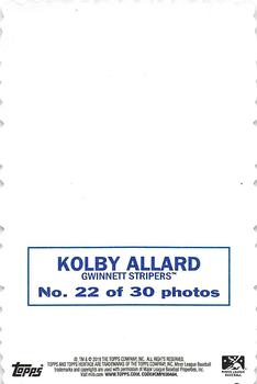 2018 Topps Heritage Minor League - 1969 Deckle #22 Kolby Allard Back