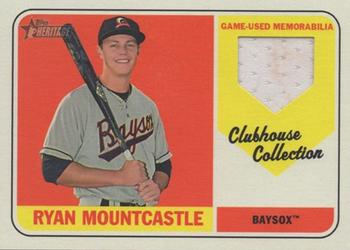 2018 Topps Heritage Minor League - Clubhouse Collection Relics #CCR-RM Ryan Mountcastle Front