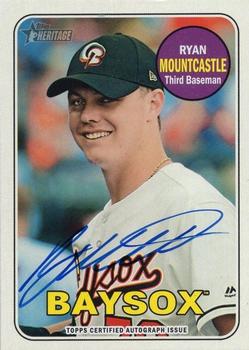 2018 Topps Heritage Minor League - Real One Autographs #ROA-RM Ryan Mountcastle Front