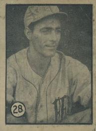 1945-46 Caramelo Deportivo Cuban League #28 Daniel Parra Front
