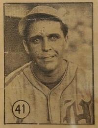 1945-46 Caramelo Deportivo Cuban League #41 Pedro Jimenez Front
