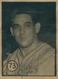 1945-46 Caramelo Deportivo Cuban League #73 Napoleón Reyes Front