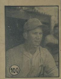 1945-46 Caramelo Deportivo Cuban League #100 Juan Montero Front