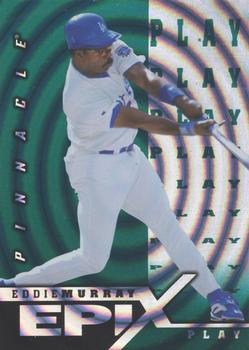 1998 Pinnacle - Epix Emerald #E24 Eddie Murray Front