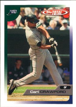 2005 Topps Total - Team Checklists #TTC27 Carl Crawford Front