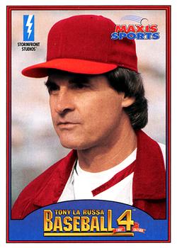 1997 Maxis Tony La Russa Baseball 4 #NNO Tony La Russa Front
