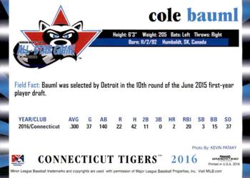 2016 Grandstand NY-Penn League All-Star Game North/South #NNO Cole Bauml Back