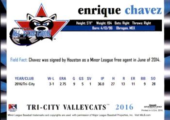 2016 Grandstand NY-Penn League All-Star Game North/South #NNO Enrique Chavez Back