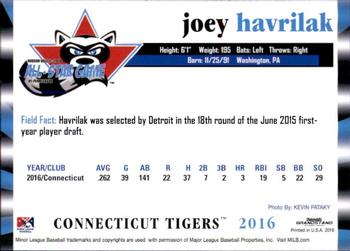 2016 Grandstand NY-Penn League All-Star Game North/South #NNO Joey Havrilak Back