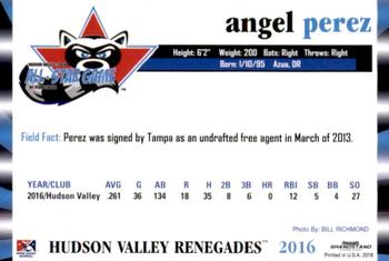2016 Grandstand NY-Penn League All-Star Game North/South #NNO Angel Perez Back
