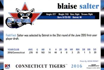 2016 Grandstand NY-Penn League All-Star Game North/South #NNO Blaise Salter Back